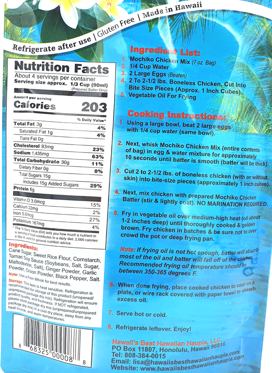 Hawaiian Mochiko Chicken Mix – Lin's Hawaiian Snacks