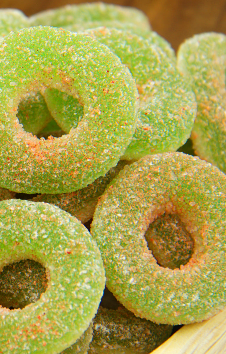 Li Hing Gummy Apple O's – Lin's Hawaiian Snacks