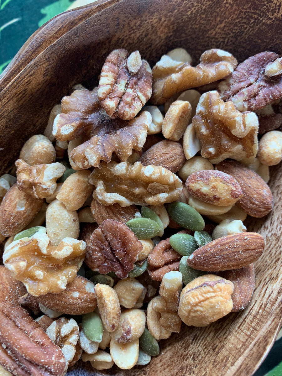 Mix Nuts (No Salt) – Lin's Hawaiian Snacks