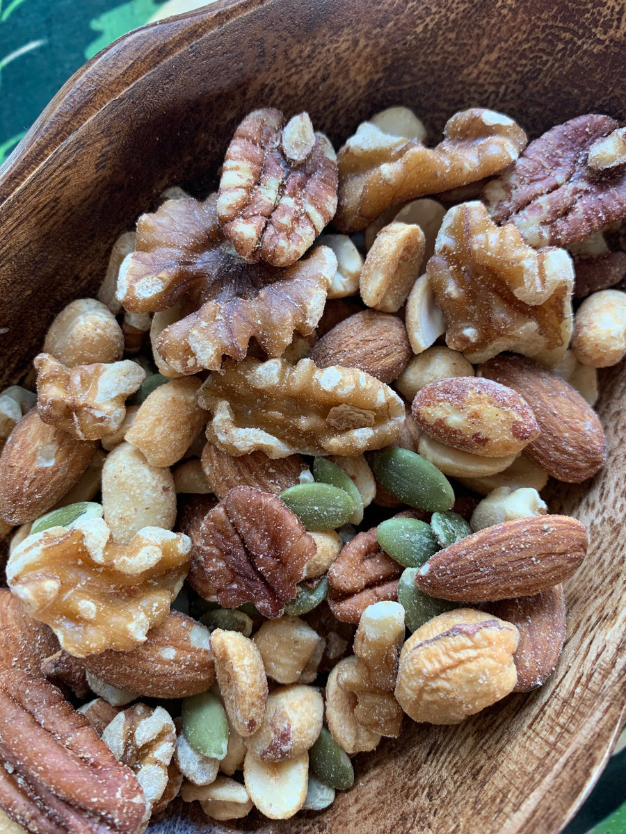 Mix Nuts (No Salt) – Lin's Hawaiian Snacks