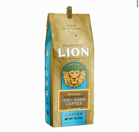 Lion - 100% Kona Coffee (Ground)