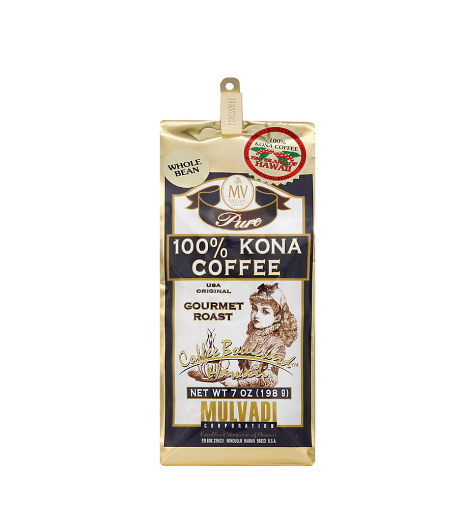 Mulvadi- 100% Kona Coffee (Whole Bean) – Lin's Hawaiian Snacks
