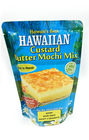 Hawaiian Custard Butter Mochi Mix