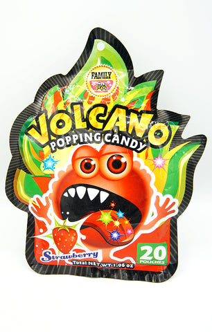 Volcano Popping Candy (Strawberry)