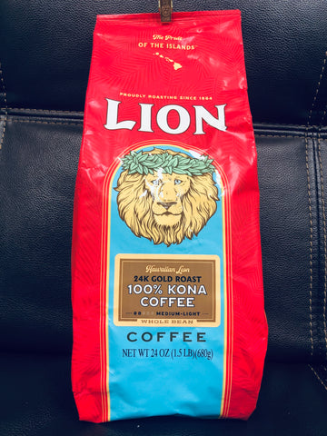 100% Kona Coffee (Whole Bean) 24 oz