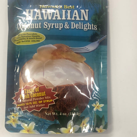 Coconut Syrup & Delights