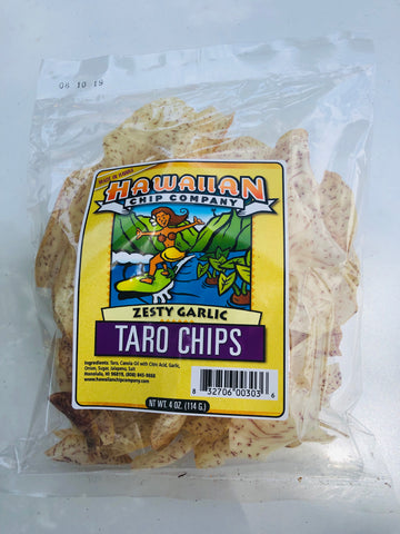 Local Taro Chips (Garlic)
